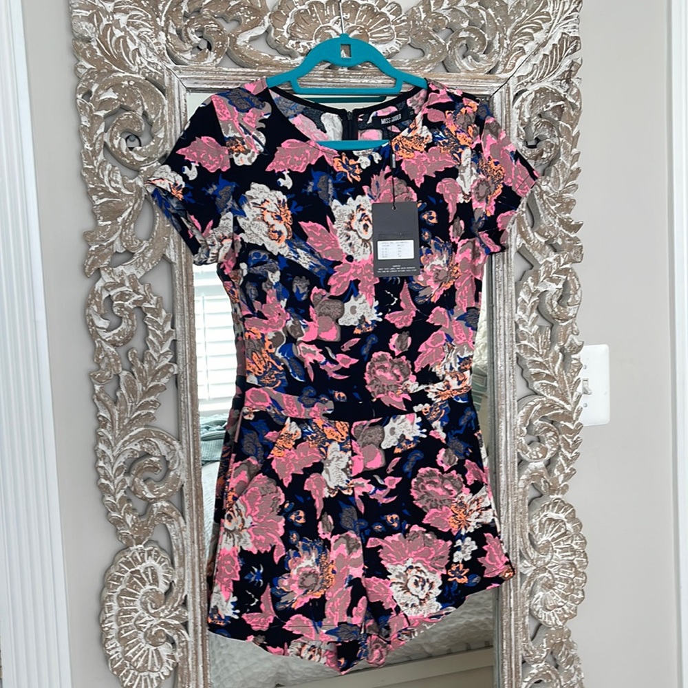 Missguided Floral Romper